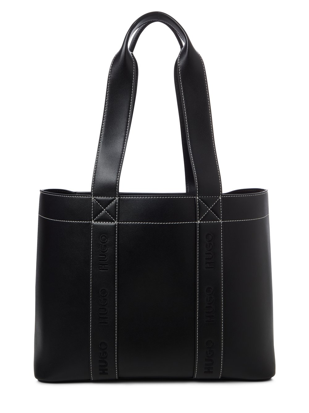 HUGO Torba na ramię DAmen - Becky Kobiety Sztuczna skóra czarny, ONE SIZE