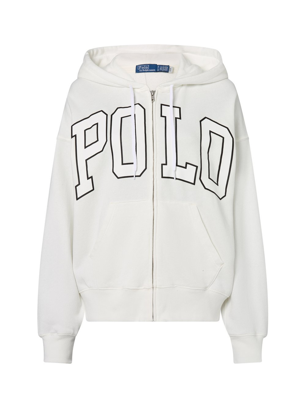 Polo Ralph Lauren Damska kurtka dresowa Kobiety Materiał dresowy biały, S