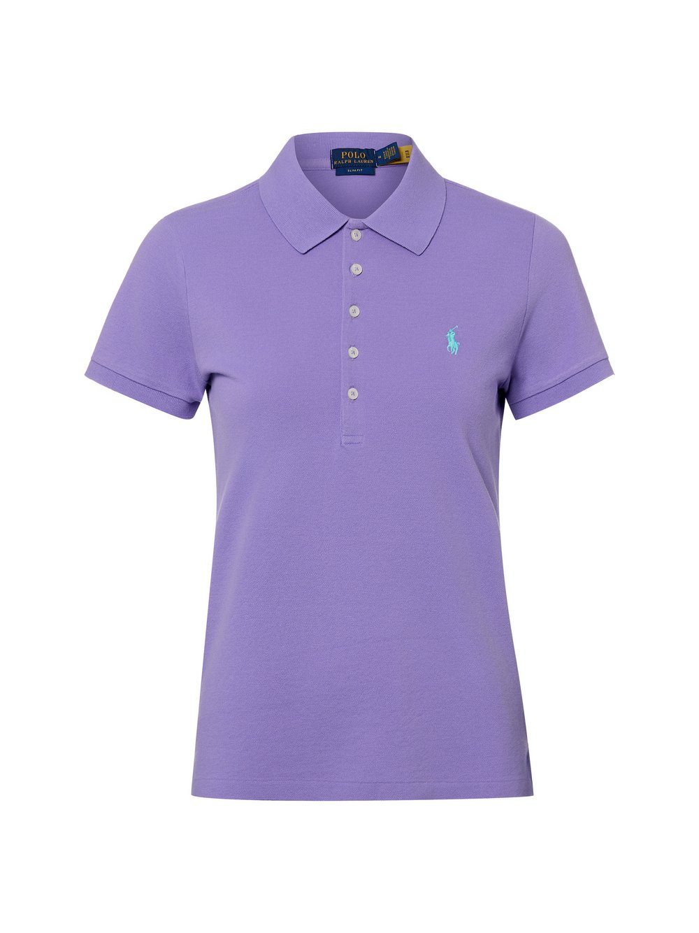 Polo Ralph Lauren Damska koszulka polo Kobiety Bawełna lila, L