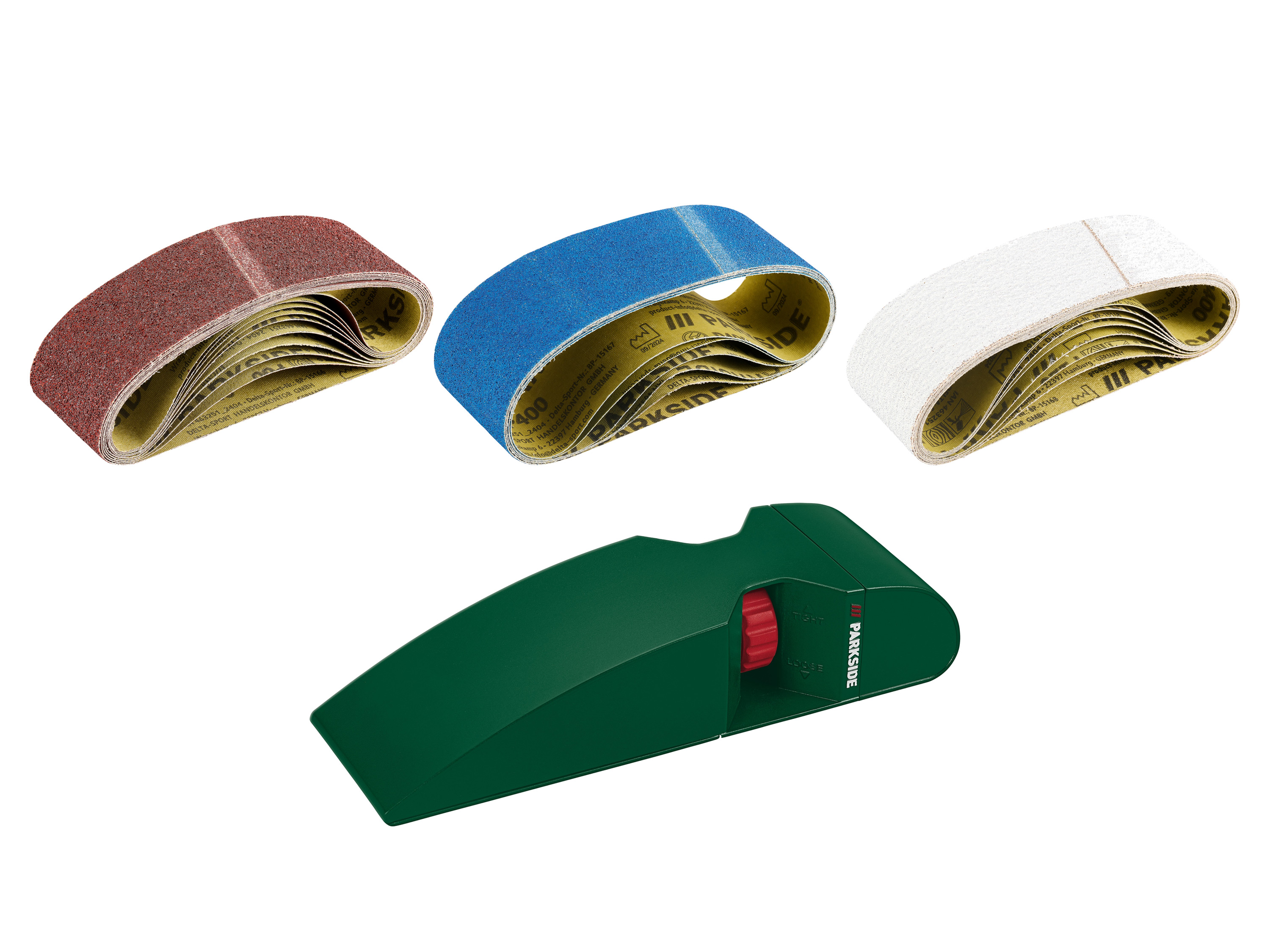 PARKSIDE® Papier ścierny do szlifierki taśmowej lub Szlifierka ręczna miniaturka