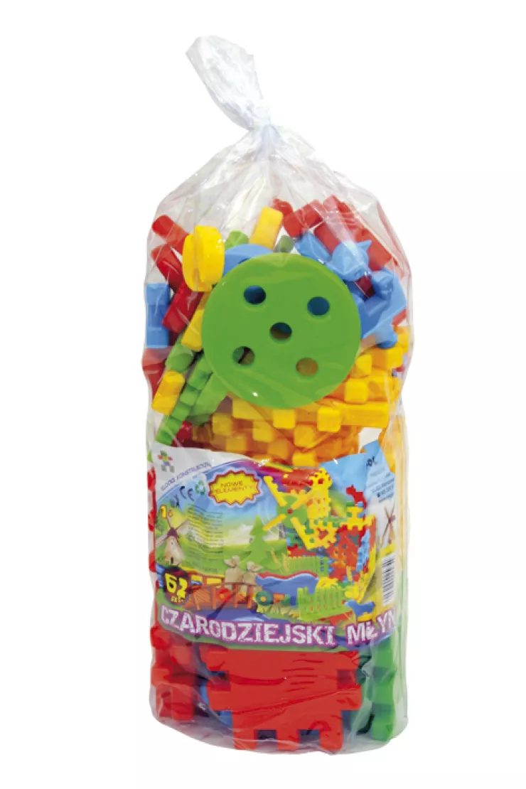  Klocki konstrukcyjne Czarodziejski młyn