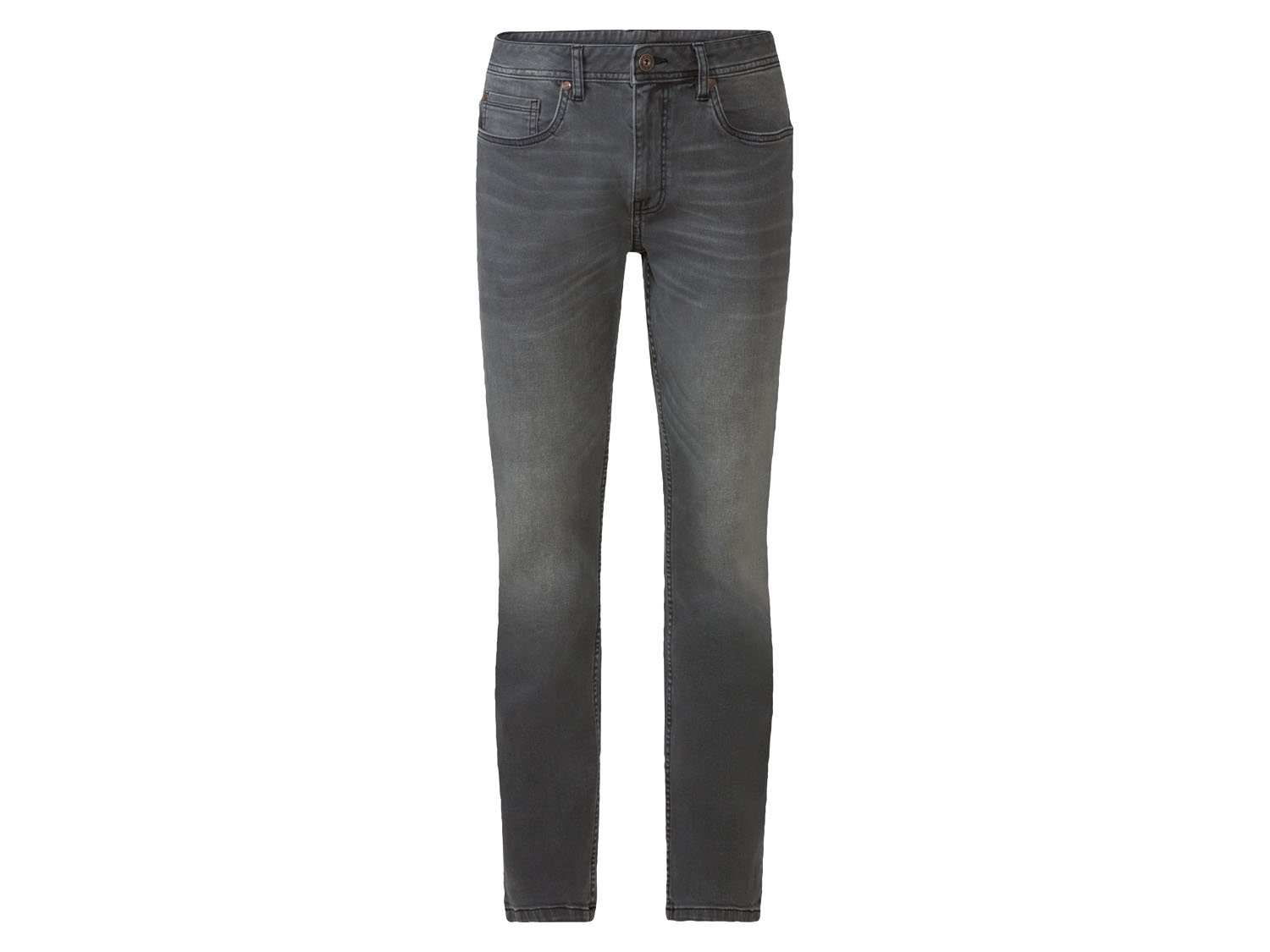 LIVERGY® Jeansy męskie slim fit (Szary, 52 (36/30))