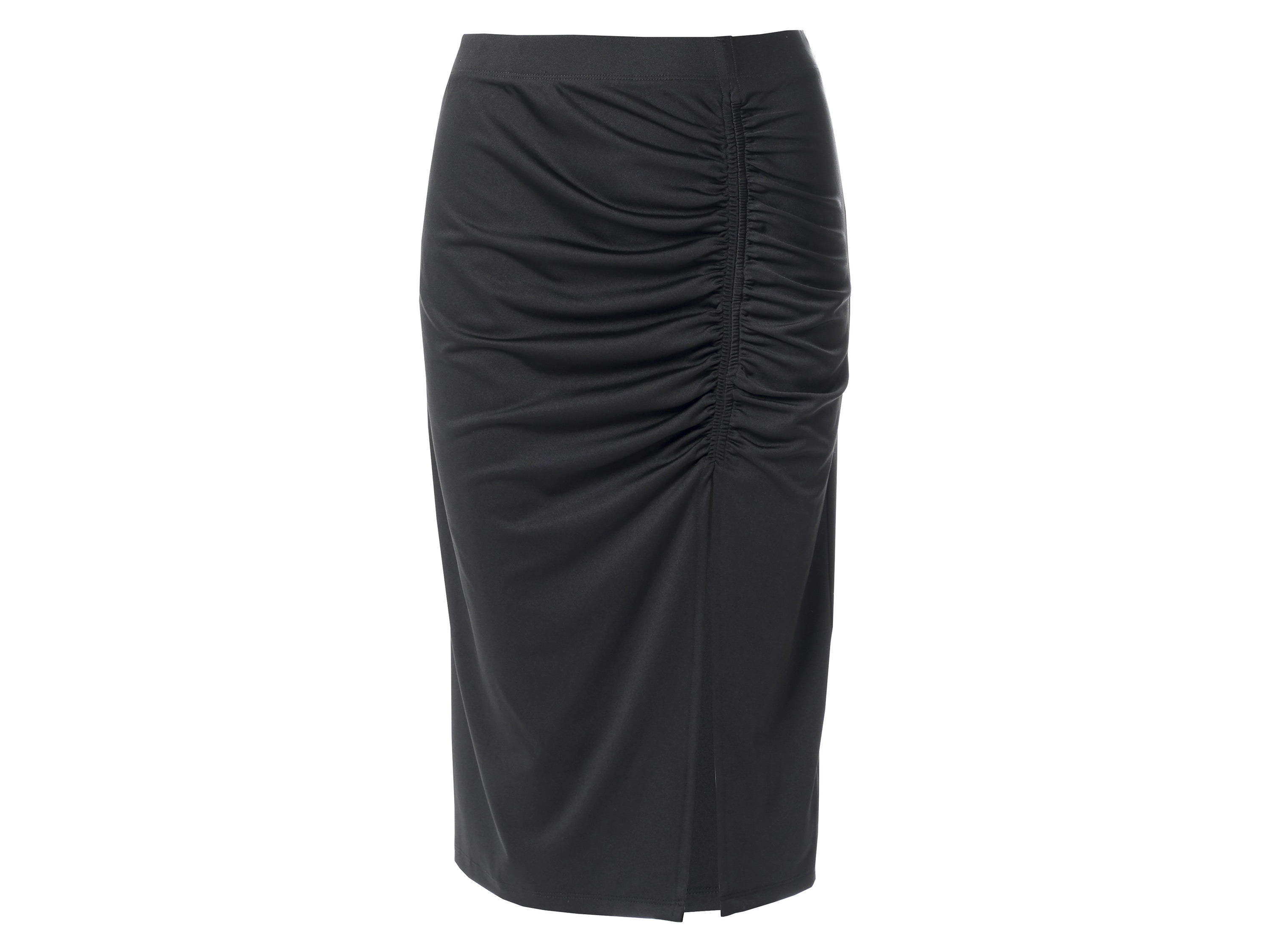 esmara® Spódnica midi damska z kolekcji kapsułowej, czarny (S (36/38))