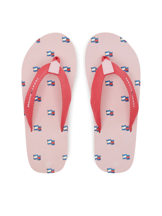 Tommy Hilfiger Japonki T3A8-33807-0058X S Różowy