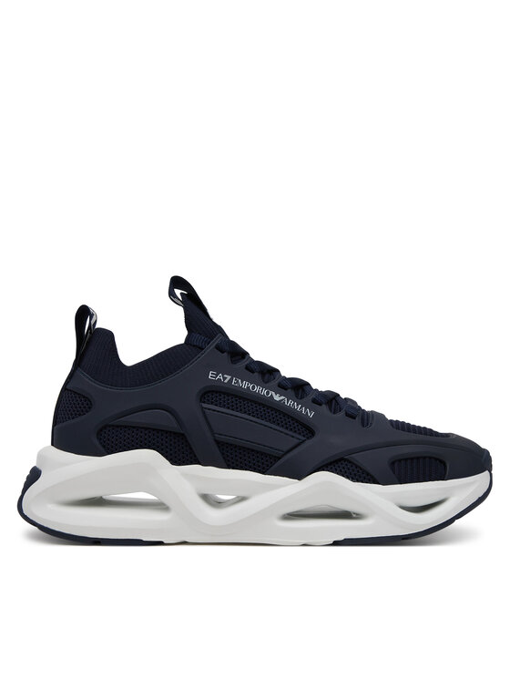 EA7 Emporio Armani Sneakersy X8X174 XK377 U547 Niebieski