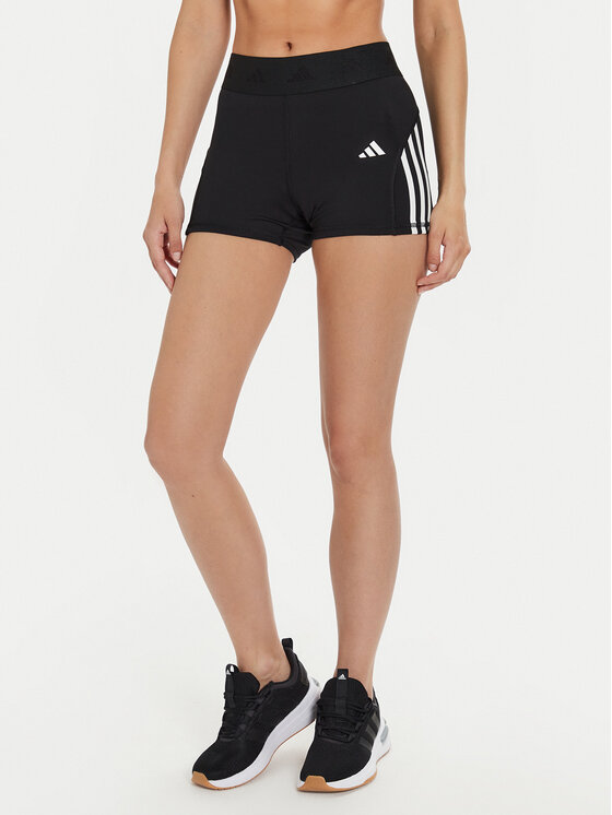 adidas Szorty sportowe Hyperglam IN9299 Czarny Slim Fit