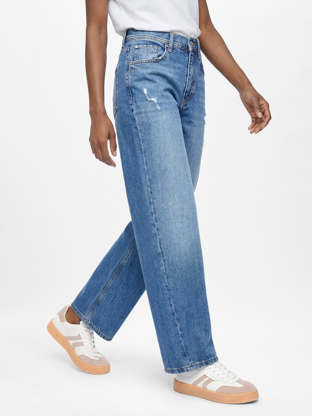 Joop Jeans Dżinsy o szerokim kroju - Maxine Kobiety Bawełna niebieski, 26