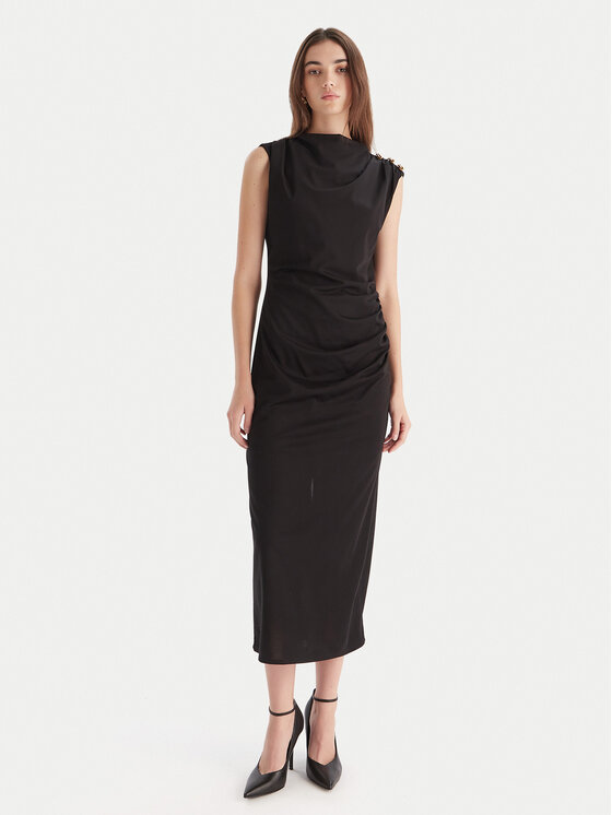 Marella Sukienka koktajlowa Scuola 2523626011 Czarny Slim Fit