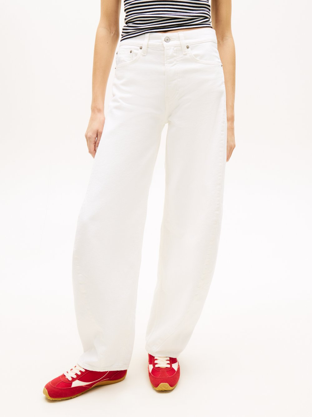 Tommy Jeans Dżinsy Kobiety Bawełna (100%) biały, 26-30