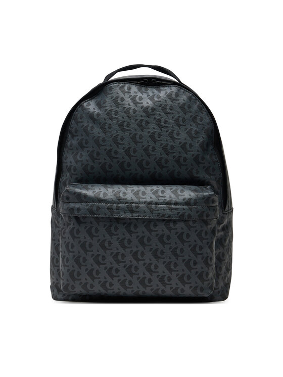 Calvin Klein Jeans Plecak Matte Aop Center Zip Bp 43 LV04G3112G Czarny
