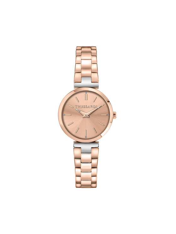 Trussardi Zegarek R2453164506 Różowe złoto
