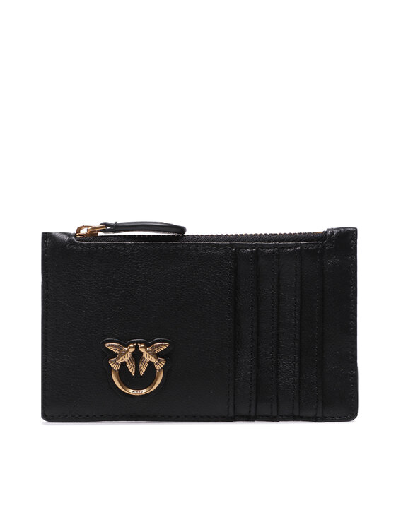 Pinko Etui na karty kredytowe Airone Cardholder PE 23 PCPL 100251 A0GK Czarny