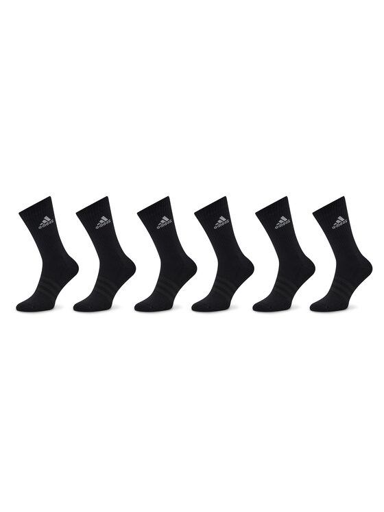 adidas Skarpety długie Cushioned Sportswear Crew Socks 6 Pairs IC1316 Czarny
