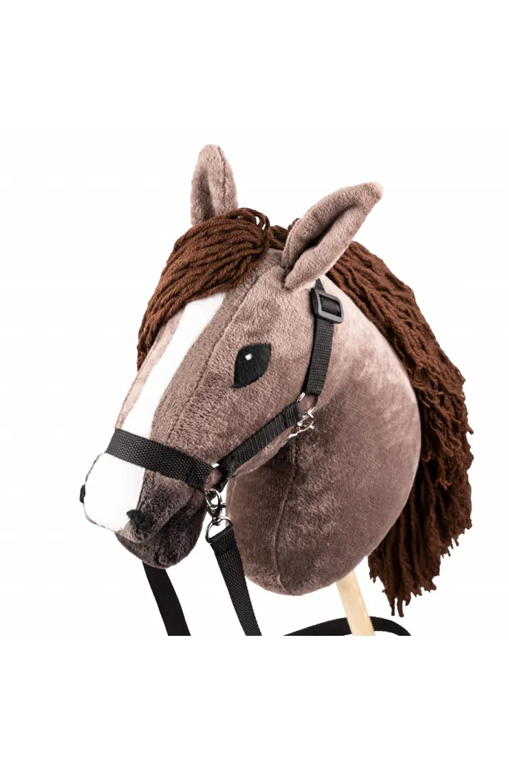 Hobby Horse Skippi. Koń na kiju kasztanowaty
