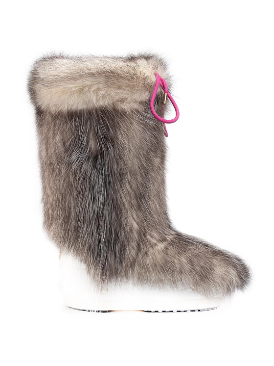 Moon Boot Ocieplacz na obuwie Cover Opossum 140C0V01001 Brązowy