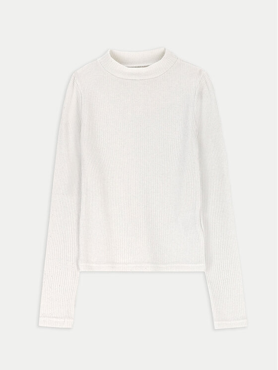 Coccodrillo Sweter ZC4172101EPG Biały Regular Fit