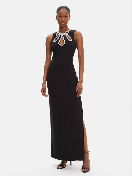 Marciano Guess Sukienka wieczorowa 5RGK45 6869Z Czarny Regular Fit
