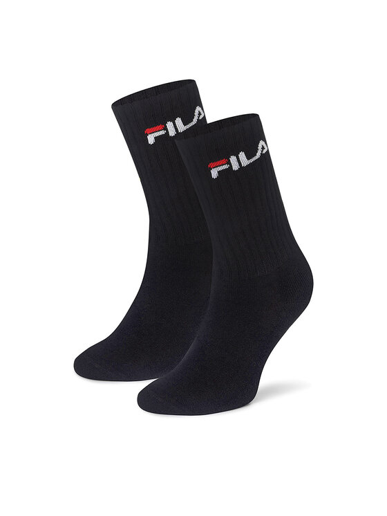Fila Skarpety długie F4401-AW24 (2-pack) Czarny