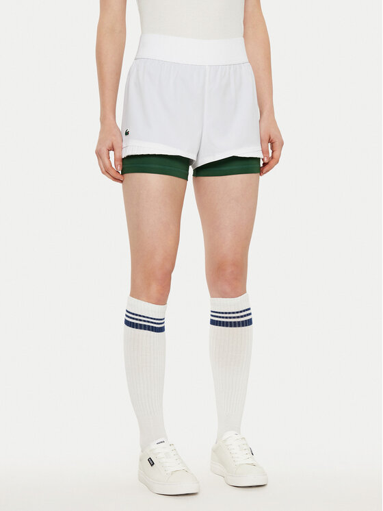 Lacoste Szorty sportowe GF8598 Kolorowy Regular Fit
