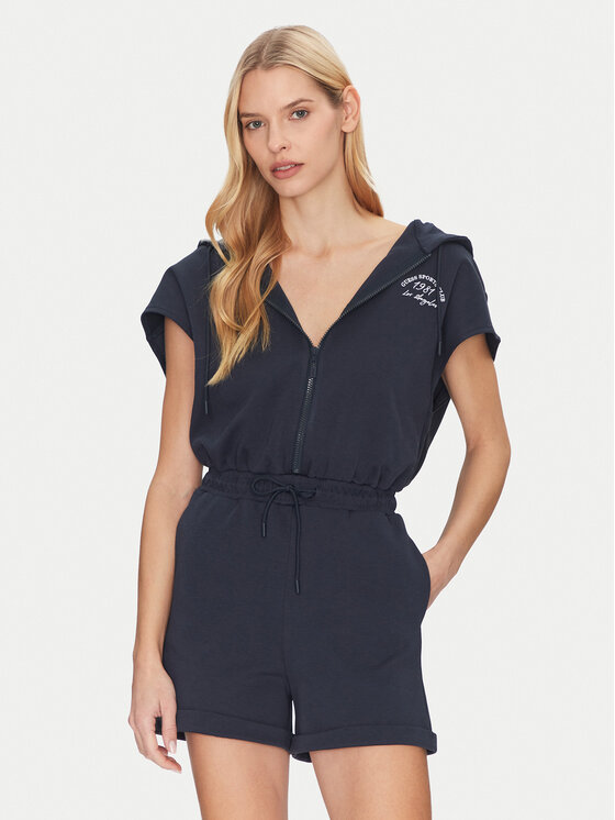 Guess Kombinezon V5GD03 KCS01 Granatowy Regular Fit