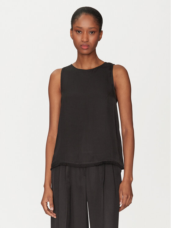 Marella Bluzka Platino 2515161061 Czarny Regular Fit