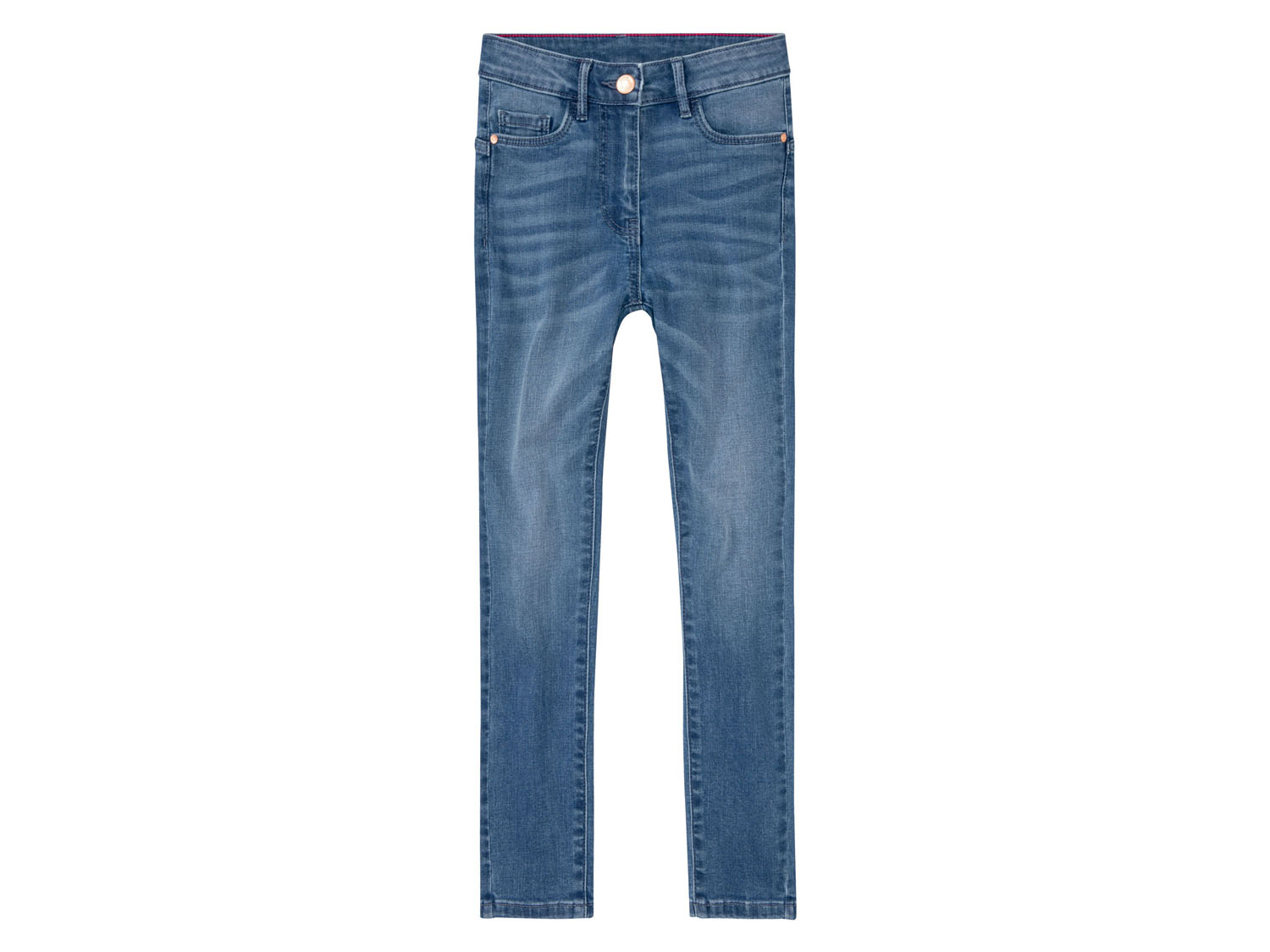 pepperts!® Jeansy dziewczęce z bawełną (Jasnoniebieski, 122) miniaturka
