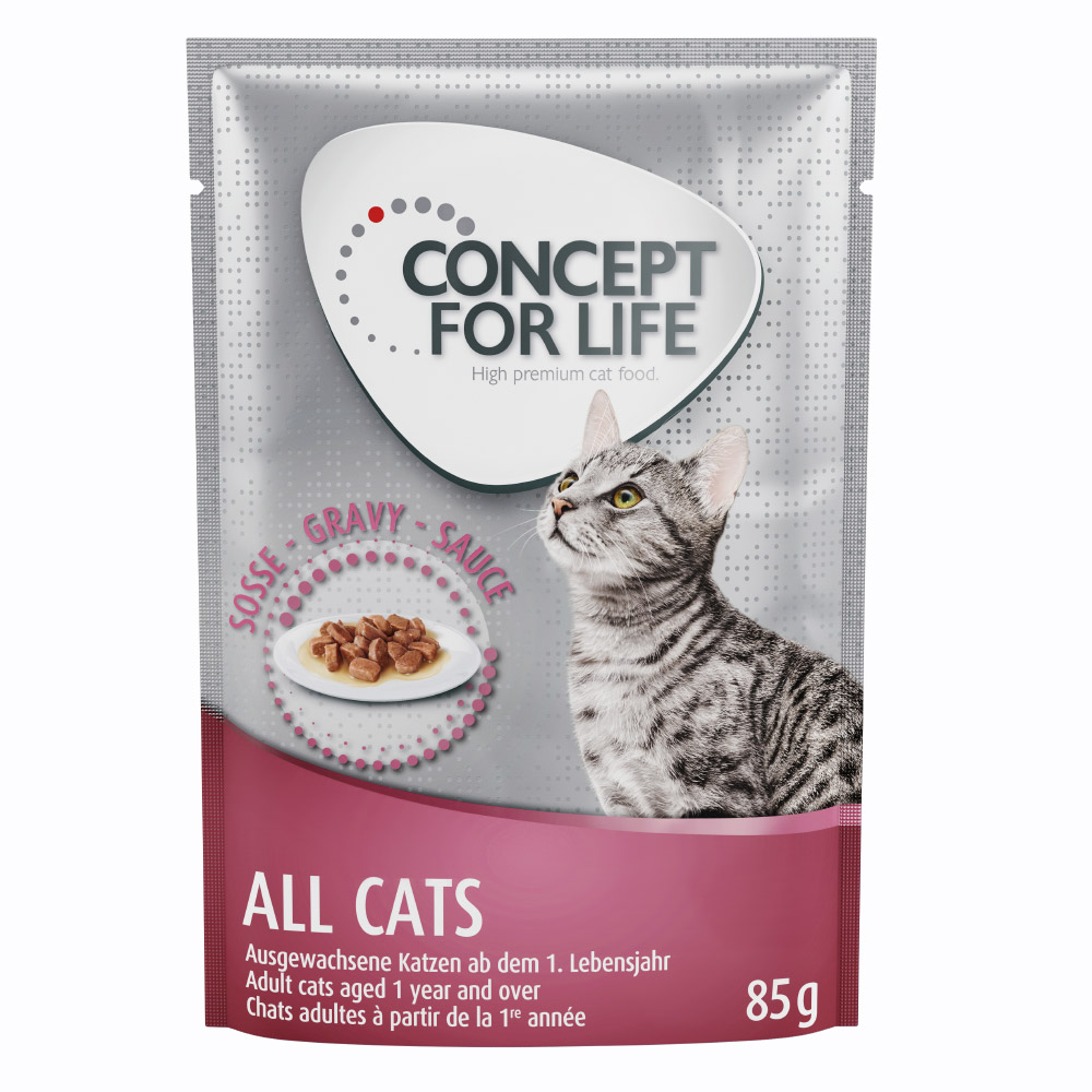 Concept for Life All Cats w sosie - 12 x 85 g