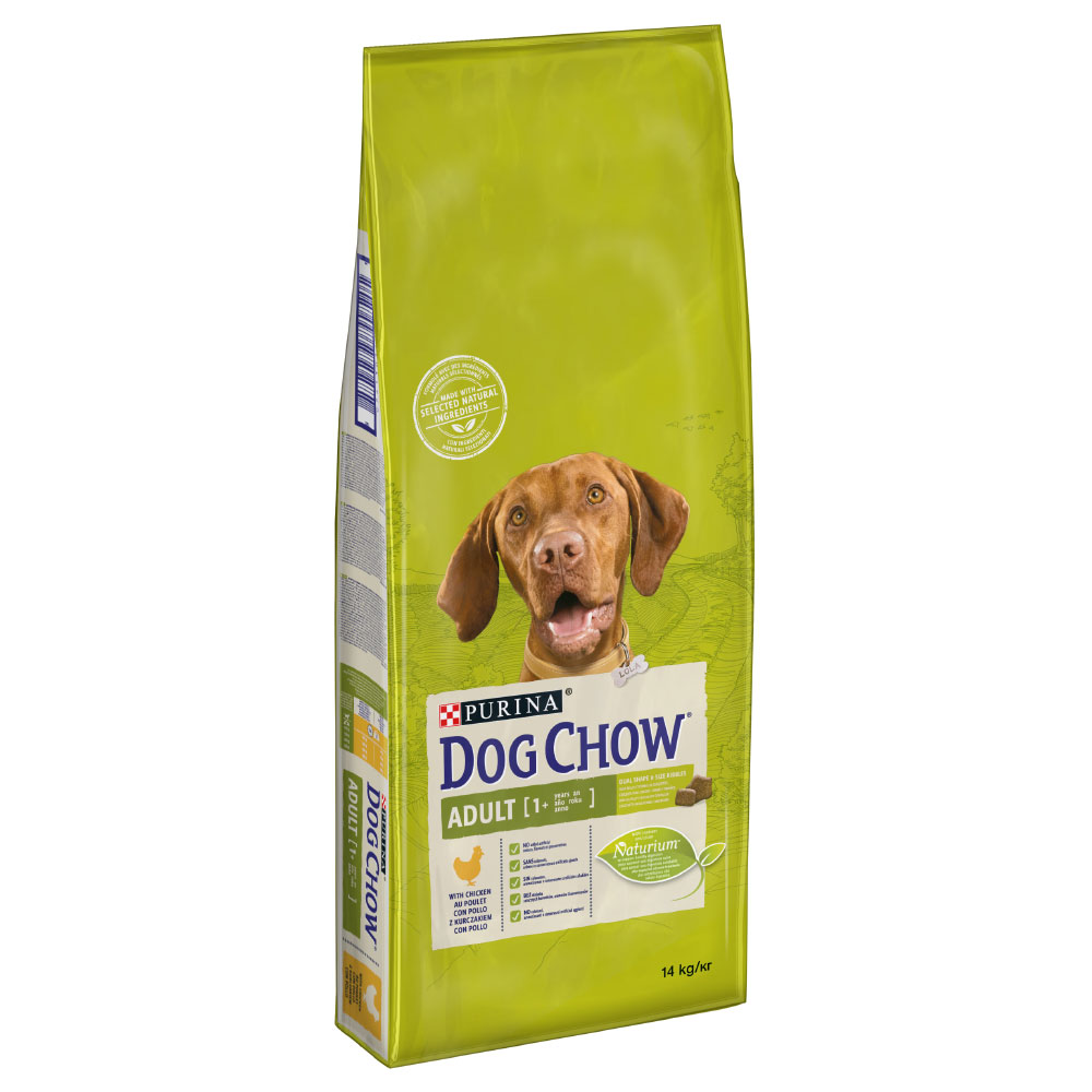 PURINA Dog Chow Adult, kurczak - 14 kg