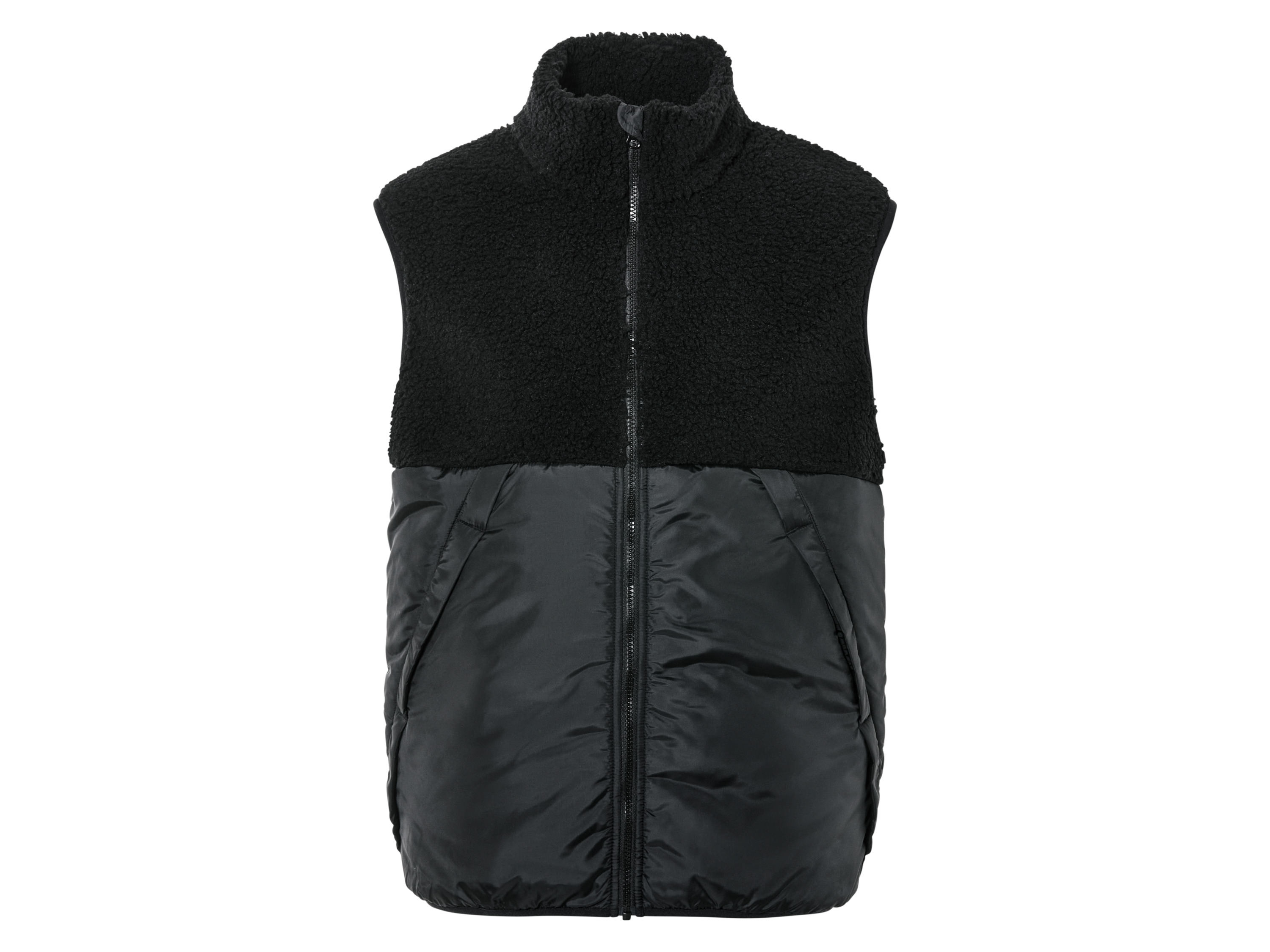LIVERGY® Kamizelka polarowa męska (Czarny, M (48/50))