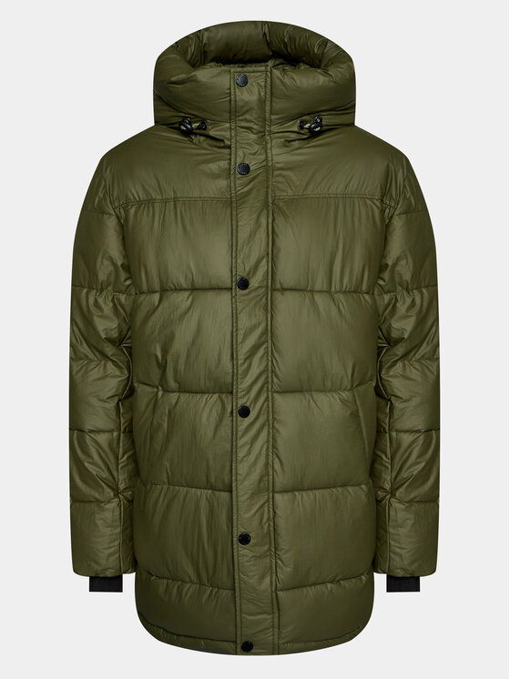 INDICODE Kurtka zimowa Declan 15-721 Zielony Regular Fit