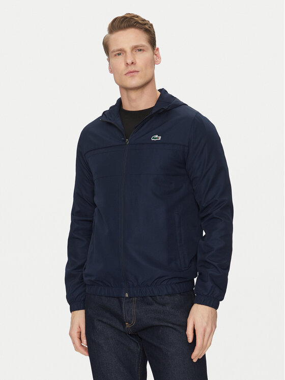 Lacoste Kurtka przejściowa BH3466 Granatowy Regular Fit