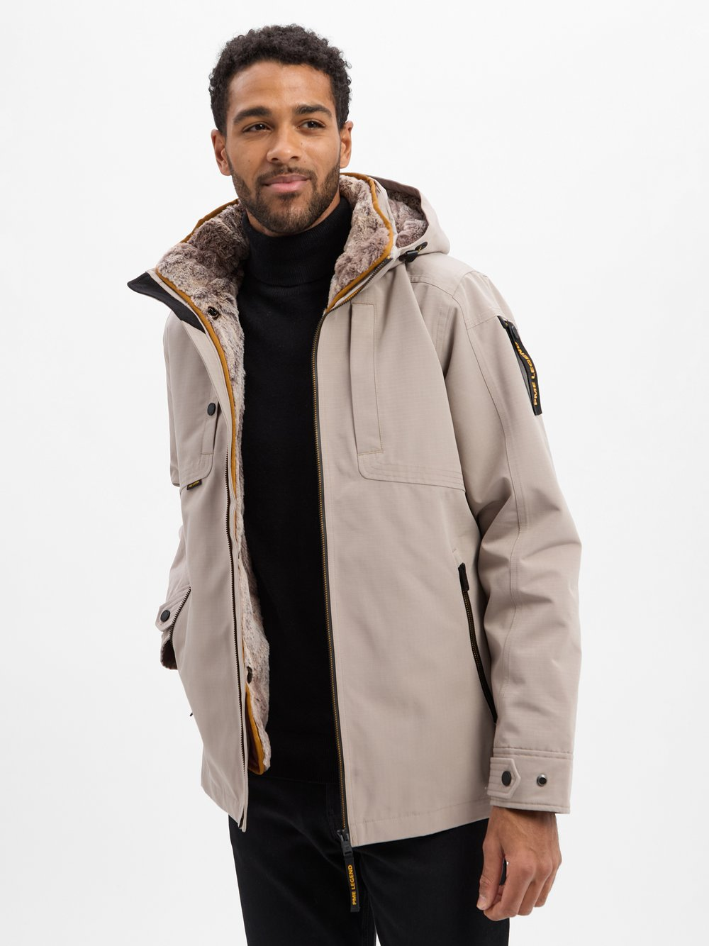 PME Legend Męska kurtka funkcjonalna - Snowpack Mężczyźni brązowy, XXXL