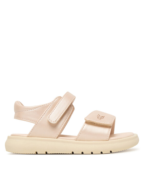 Calvin Klein Sandały Velcro Sandal V1A2-83241-1372 M Różowy