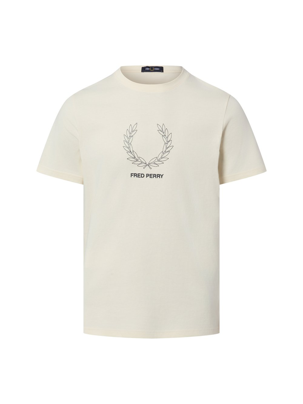 Fred Perry Koszulka męska Mężczyźni Bawełna biały, XL
