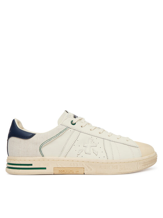 Premiata Sneakersy Russell Var 8071 Écru