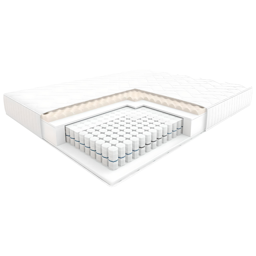 Wyprzedaż! Materac Hilding Zorba 100x200x21 100x200 cm kieszeniowy, lateks, średnio twardy/twardy, H3/H4