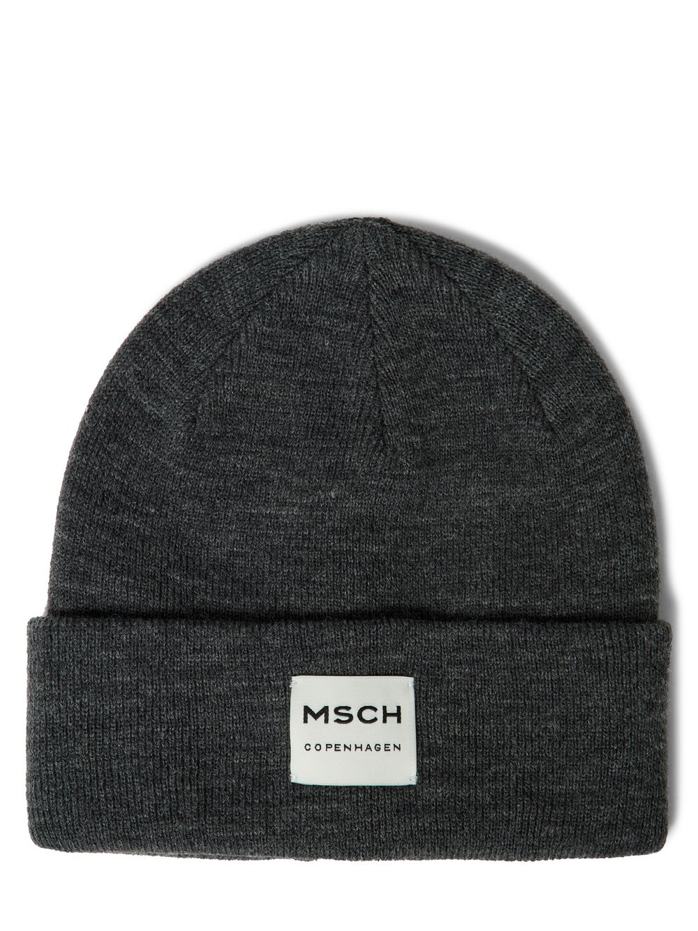 Msch Copenhagen Damska czapka wełniana MSCHMojo Kobiety Wełna szary, ONE SIZE