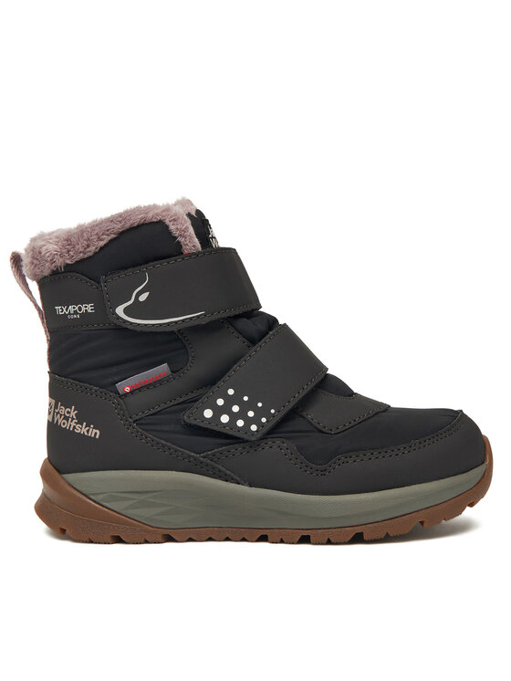 Jack Wolfskin Śniegowce Polar Bear-g Texapore High Vc K A62146 Czarny