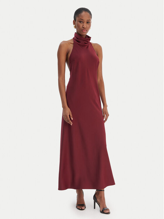 Bardot Sukienka koktajlowa Delphina 60247DB Bordowy Regular Fit