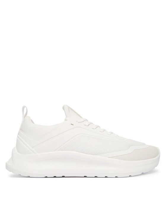 Calvin Klein Sneakersy Light Eva Run Lace Sock Mm HM0HM02164 Biały