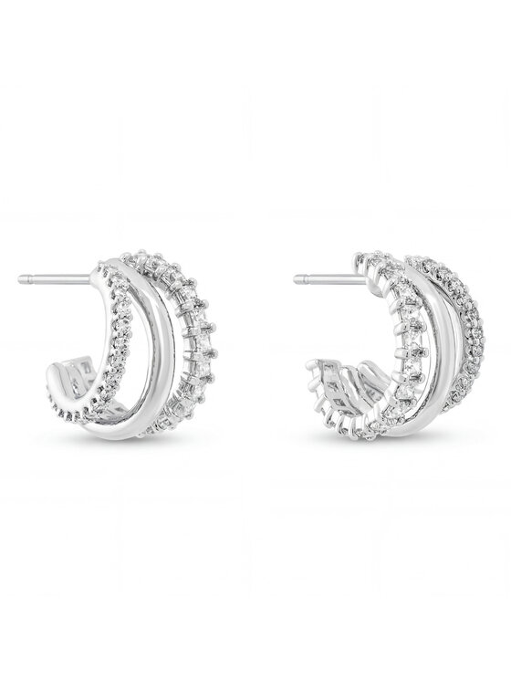 Swarovski Kolczyki Hyperbola 5737110 Srebrny