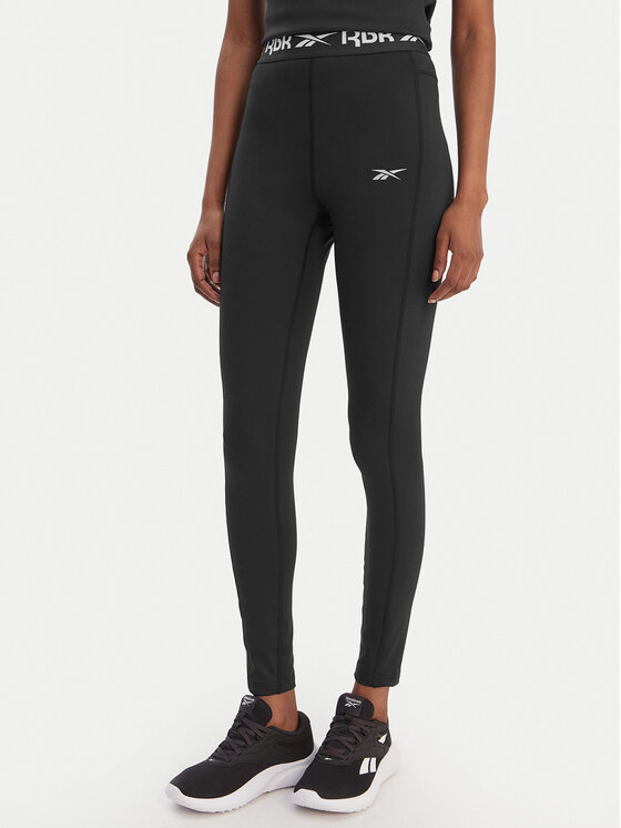 Reebok Legginsy RK25606CCW Czarny Slim Fit miniaturka