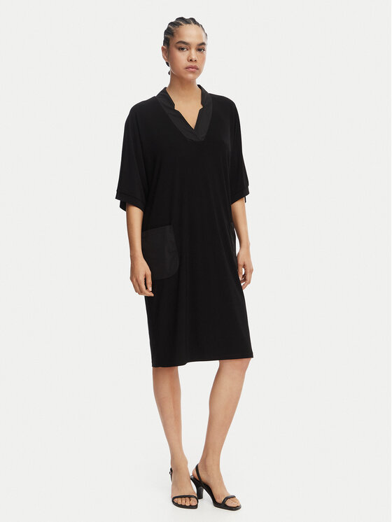 Joseph Ribkoff Sukienka codzienna 261010 Czarny Relaxed Fit