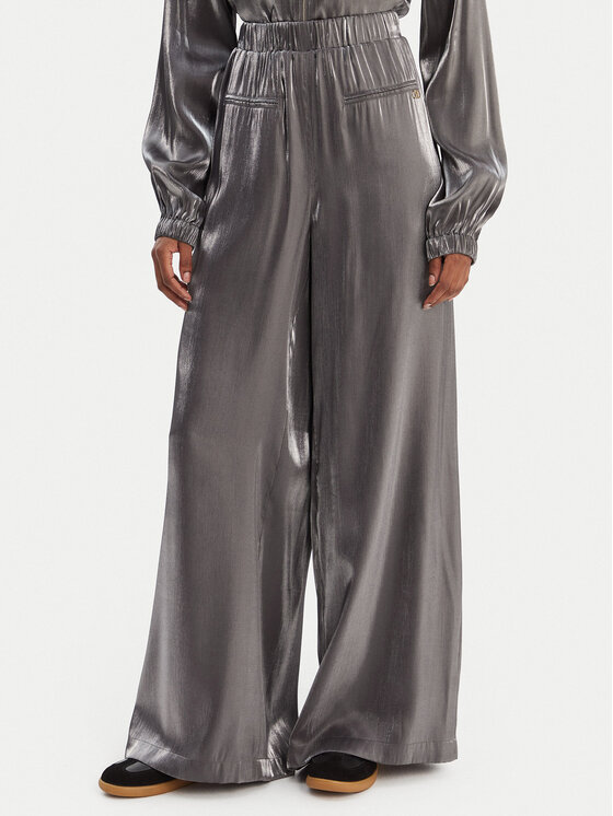 Liu Jo Sport Spodnie materiałowe TA6005 T322A Szary Relaxed Fit
