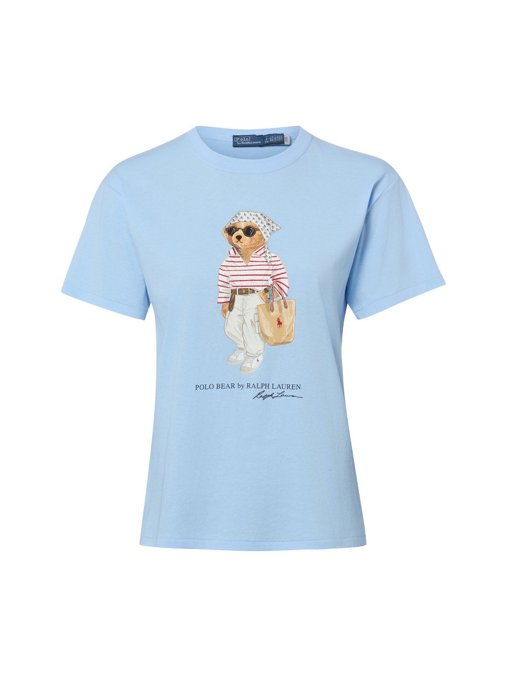 Polo Ralph Lauren Koszulka damska Kobiety Bawełna (100%) niebieski, M