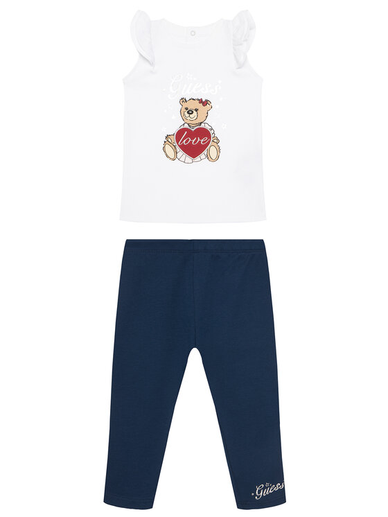 Guess Komplet t-shirt i legginsy A6RG02 KA6W4 Kolorowy Regular Fit