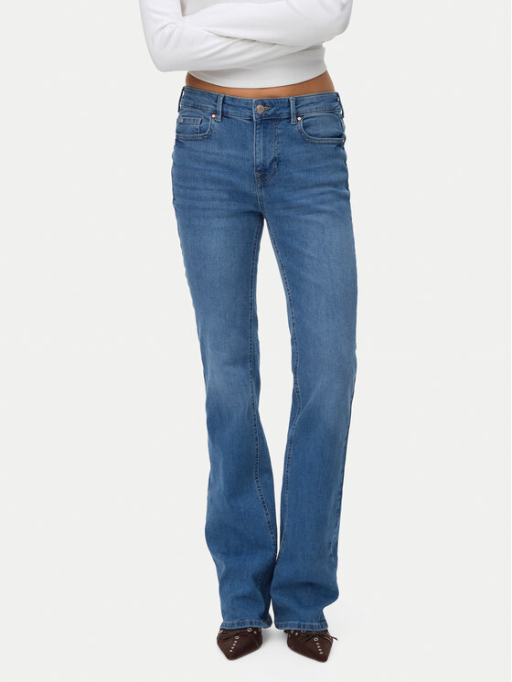 Vero Moda Jeansy Flash 10342007 Niebieski Flared Fit miniaturka
