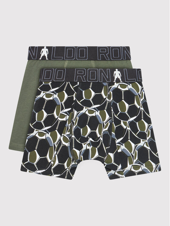 Cristiano Ronaldo CR7 Komplet bokserek Trunk 2-Pack 8400-51-565 Zielony