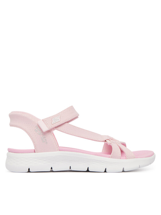Skechers Sandały Slip-Ins: Go Walk Flex Sandal - Lots Of Sol 303028L/LTPK Różowy