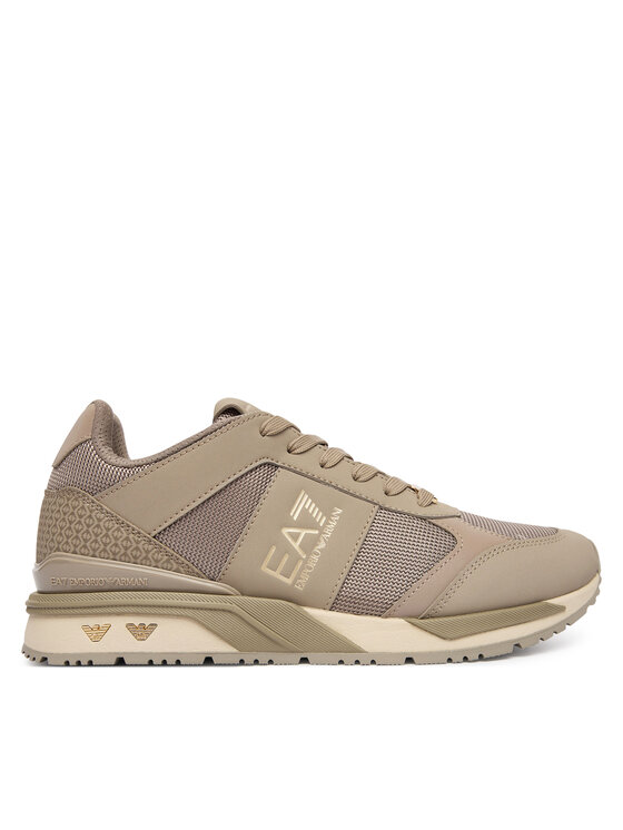 EA7 Emporio Armani Sneakersy 7X000656 AF13550 MZ697 Brązowy